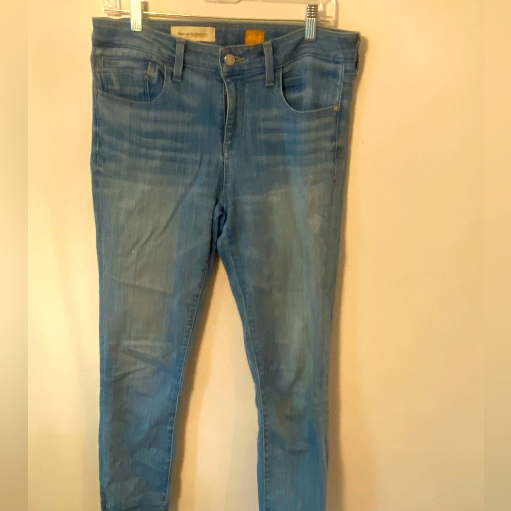 Pilcro and the letterpress size 30T light blue skinny jeans